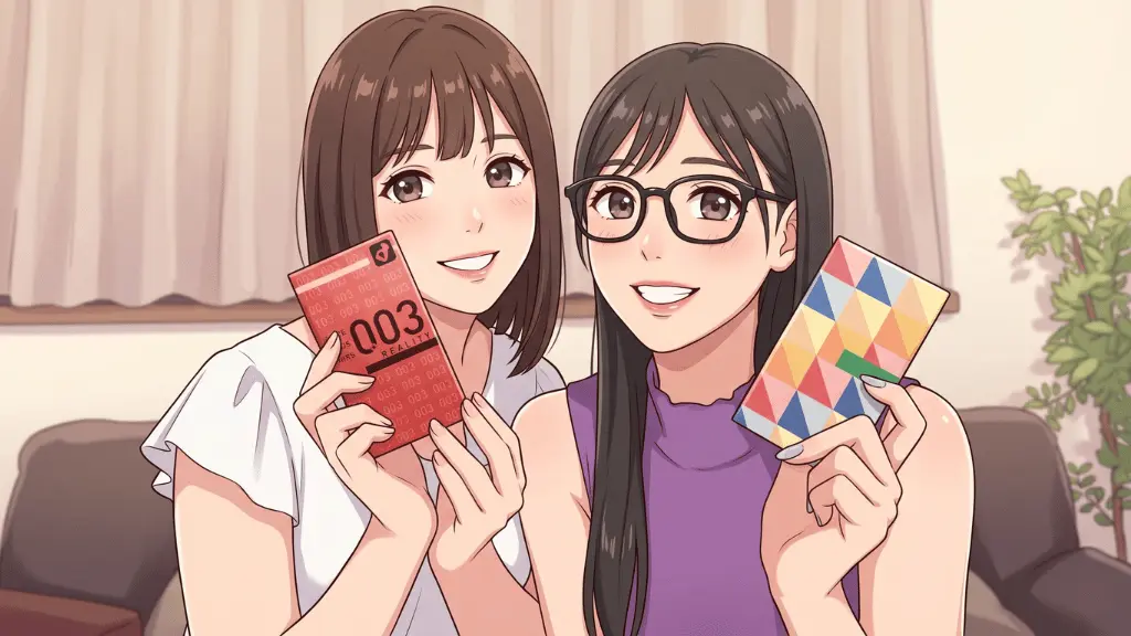 女友達と過ごすまったりイチャラブHな休日 実写版